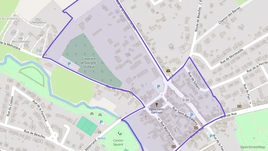 Maison 105 m² cinq pièces à vendre à Savigné-l`Évêque