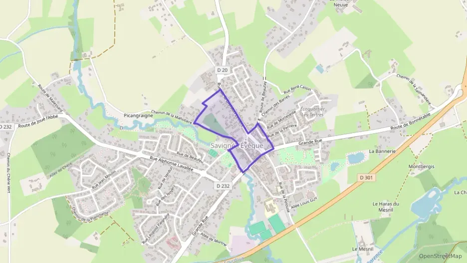 Maison 105 m² cinq pièces à vendre à Savigné-l`Évêque