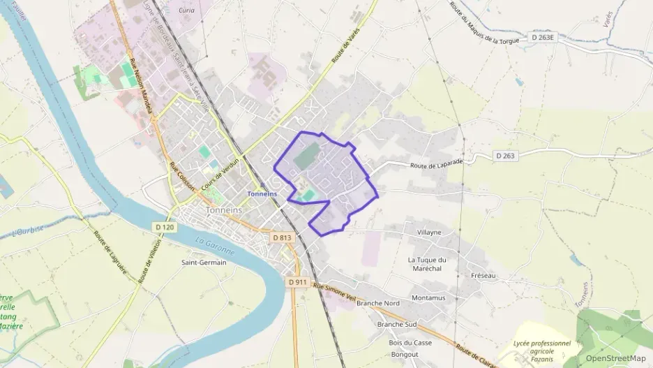 Maison 64 m² trois pièces à vendre à Tonneins Maison 64 m² trois pièces à vendre à Tonneins