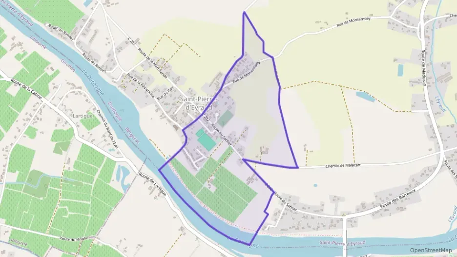 Maison 90 m² quatre pièces à vendre à Saint-Pierre-d`Eyraud