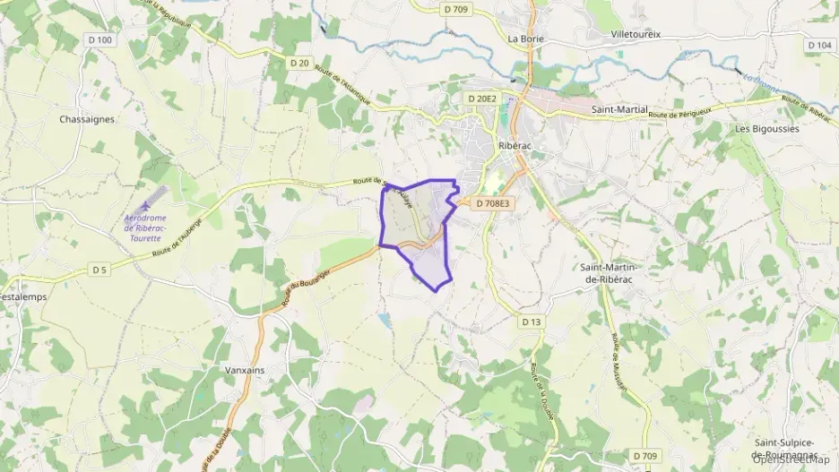 Maison 80 m² trois pièces à vendre à Ribérac Maison 80 m² trois pièces à vendre à Ribérac