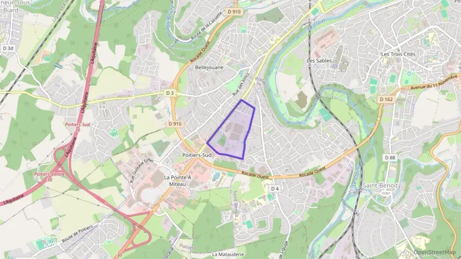 Maison 94 m² six pièces à vendre à Poitiers