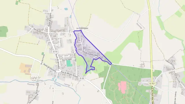 Maison 45 m² trois pièces à vendre à Doussay