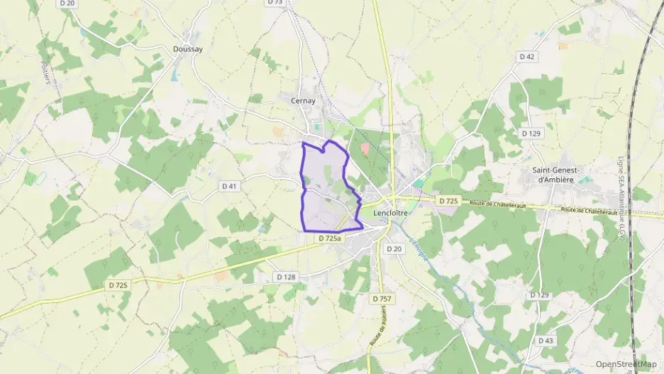 Maison 124 m² quatre pièces à vendre à Doussay Maison 124 m² quatre pièces à vendre à Doussay