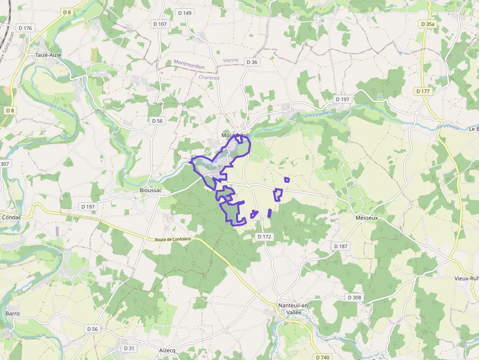 Maison 40 m² deux pieces à vendre à Nanteuil-en-Vallée