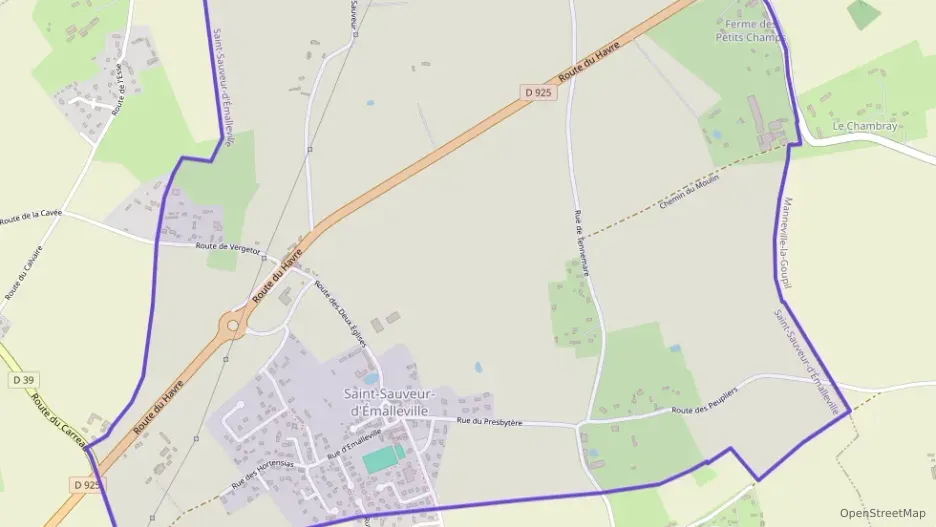 Maison 94 m² quatre pièces à vendre à Saint-Sauveur-d`Émalleville