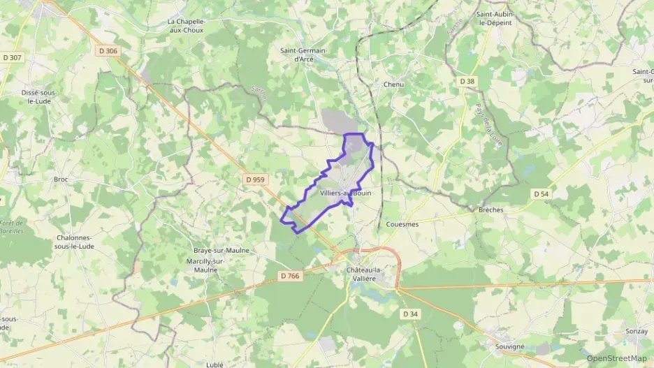 Maison 80 m² quatre pièces à vendre à Villiers-au-Bouin