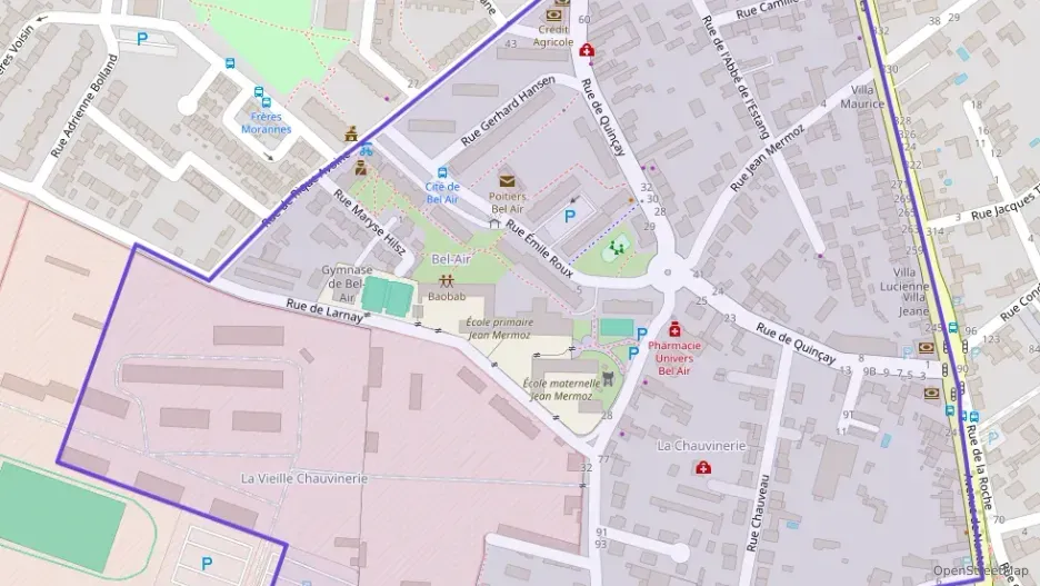 Maison 70 m² quatre pièces à vendre à Poitiers