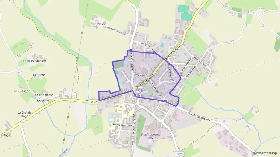 Maison 82 m² trois pièces à vendre à Marolles-les-Braults