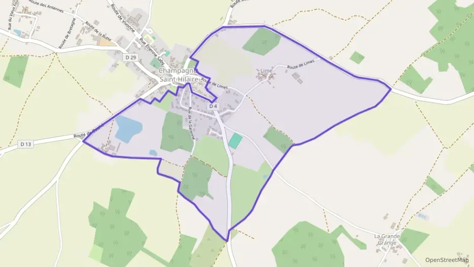 Maison 80 m² quatre pièces à vendre à Champagné-Saint-Hilaire