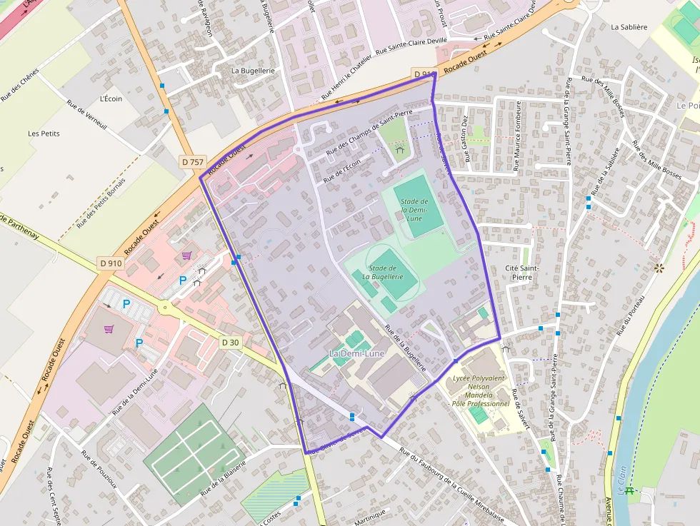 Maison 93 m² quatre pièces à vendre à Poitiers