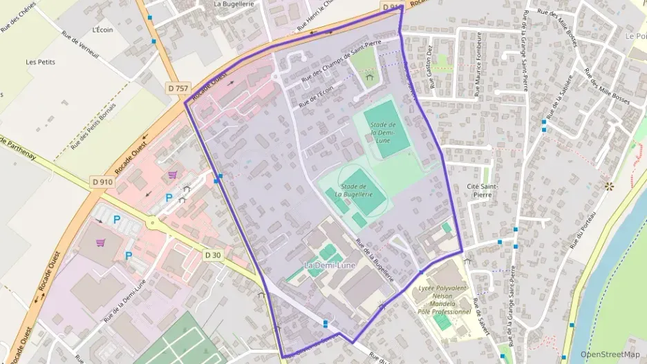 Maison 93 m² quatre pièces à vendre à Poitiers