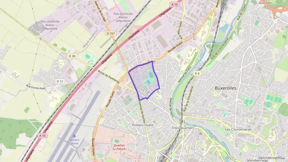 Maison 93 m² quatre pièces à vendre à Poitiers