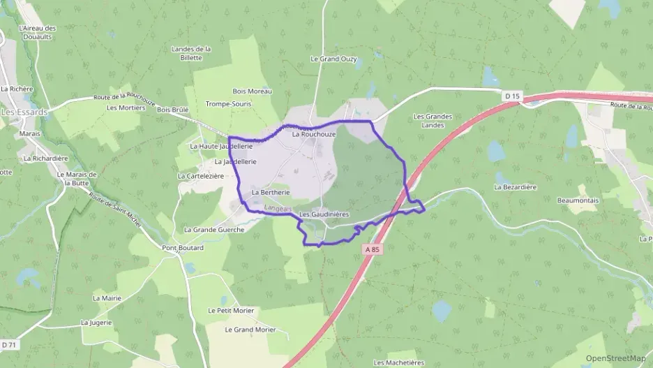 Maison 85 m² trois pièces à vendre à Langeais