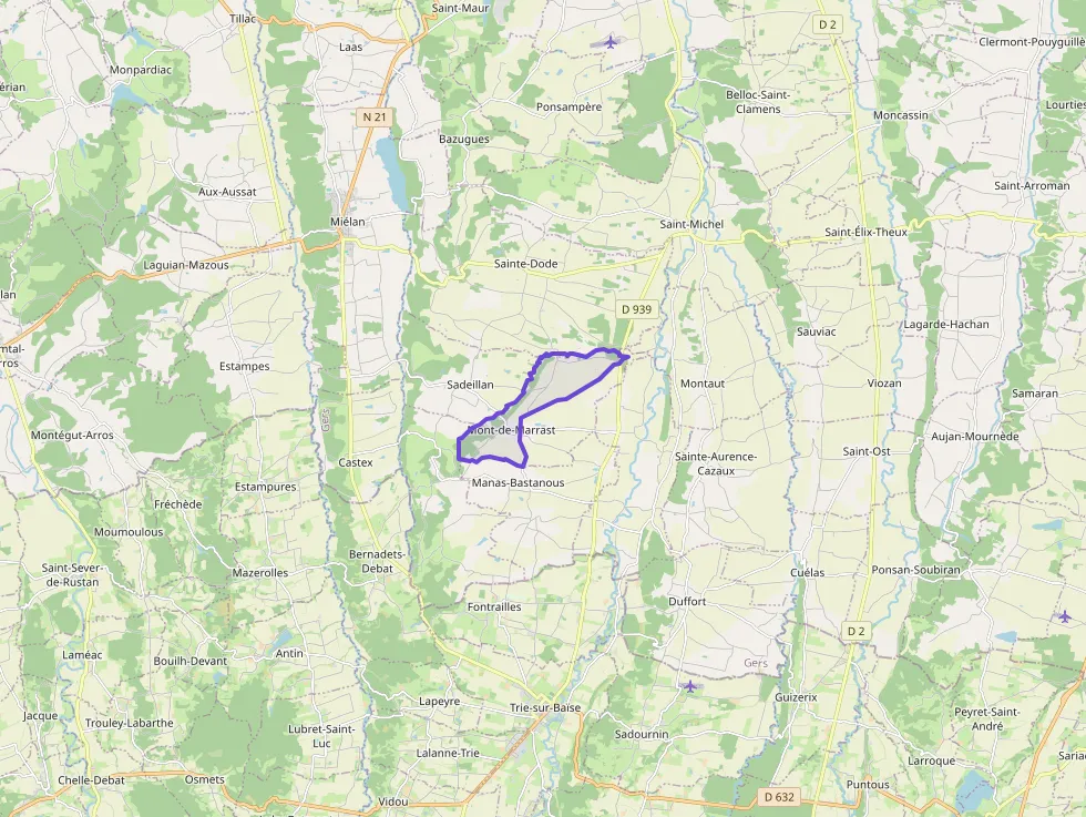 Maison 160 m² quatre pièces à vendre à Mont-de-Marrast