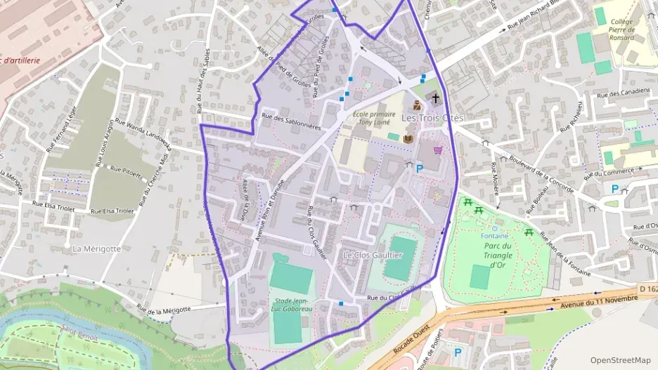 Maison 98 m² cinq pièces à vendre à Poitiers Maison 98 m² cinq pièces à vendre à Poitiers