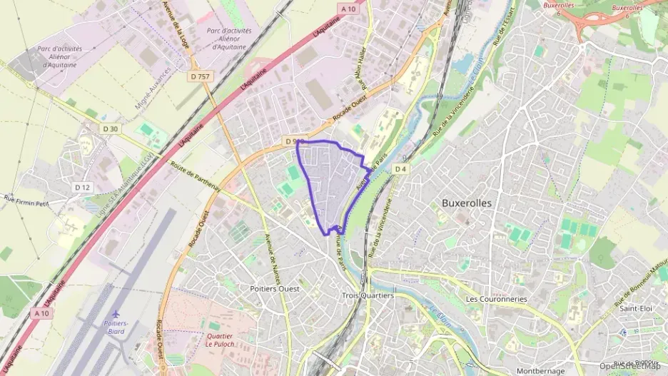 Maison 70 m² trois pièces à vendre à Poitiers