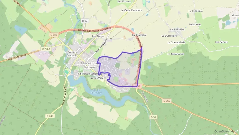Maison 80 m² quatre pièces à vendre à Château-la-Vallière Maison 80 m² quatre pièces à vendre à Château-la-Vallière