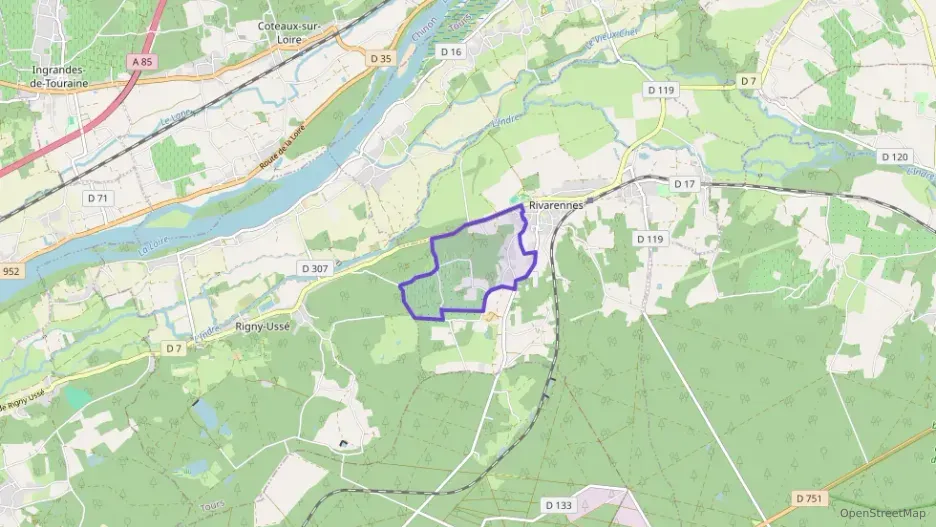 Maison 80 m² quatre pièces à vendre à Rivarennes