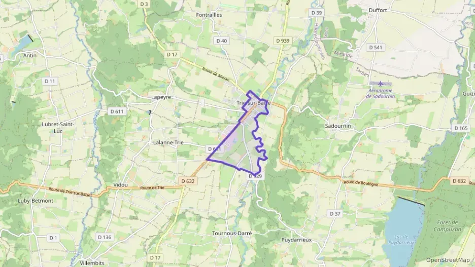 Maison 65 m² quatre pièces à vendre à Trie-sur-Baïse