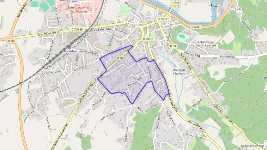 Maison 76 m² trois pièces à vendre à Mussidan