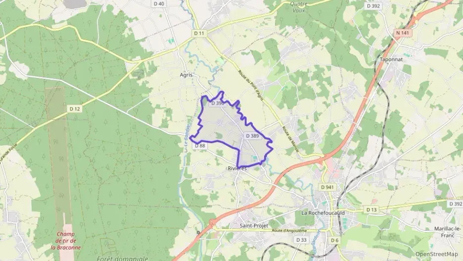 Maison 104 m² quatre pièces à vendre à Rivières Maison 104 m² quatre pièces à vendre à Rivières