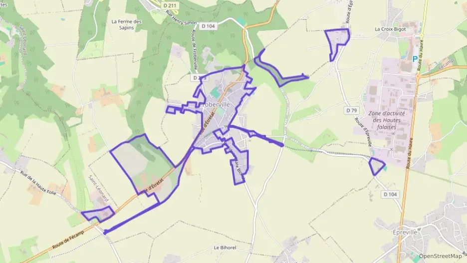 Maison 91 m² cinq pièces à vendre à Froberville