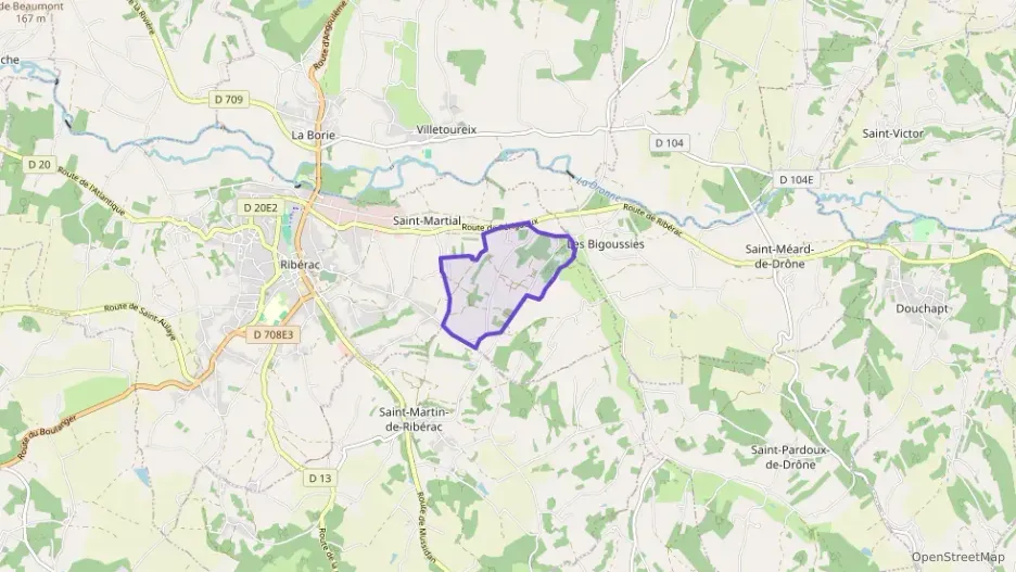 Maison 75 m² trois pièces à vendre à Ribérac Maison 75 m² trois pièces à vendre à Ribérac