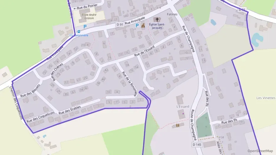 Maison 111 m² quatre pièces à vendre à Fatines