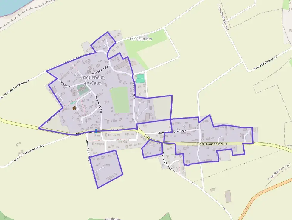 Maison 91 m² quatre pièces à vendre à Criquebeuf-en-Caux