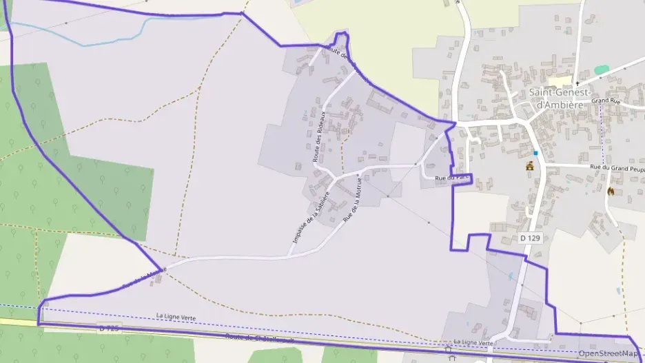 Maison 90 m² quatre pièces à vendre à Saint-Genest-d`Ambière