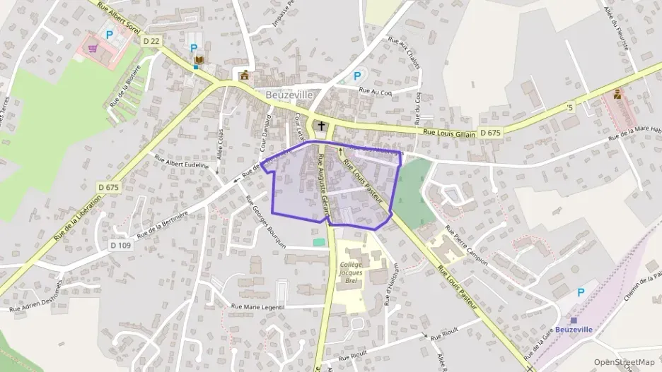 Maison 76 m² quatre pièces à vendre à Beuzeville Maison 76 m² quatre pièces à vendre à Beuzeville