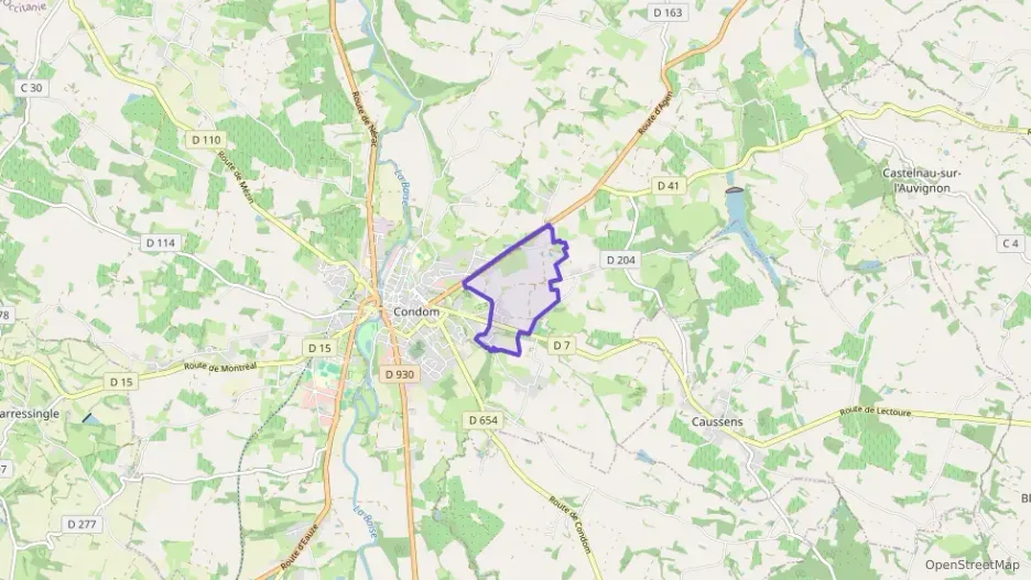 Maison 89 m² quatre pièces à vendre à Condom