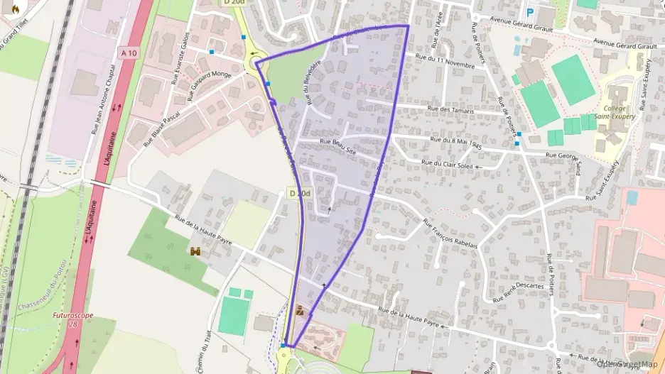 Maison 82 m² quatre pièces à vendre à Jaunay-Marigny