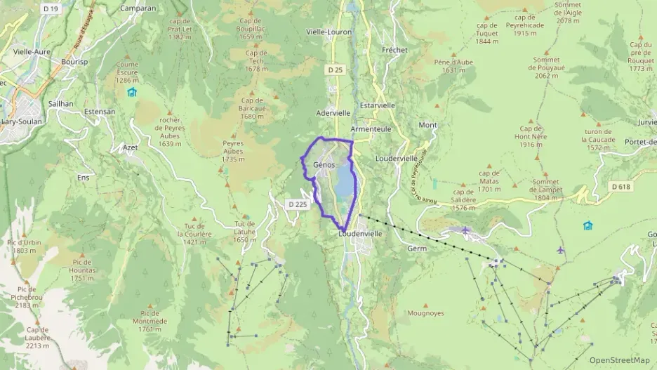 Maison 78 m² quatre pièces à vendre à Génos Maison 78 m² quatre pièces à vendre à Génos