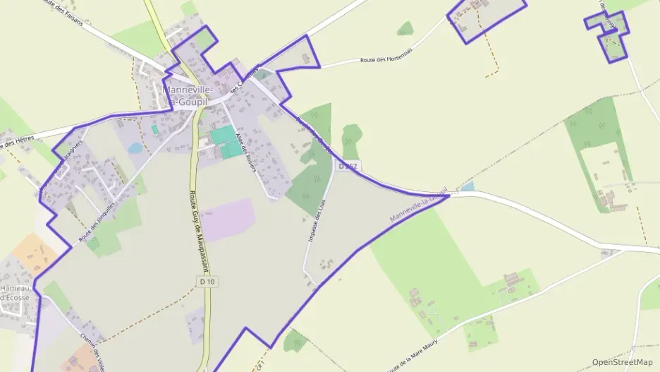 Maison 54 m² quatre pièces à vendre à Manneville-la-Goupil