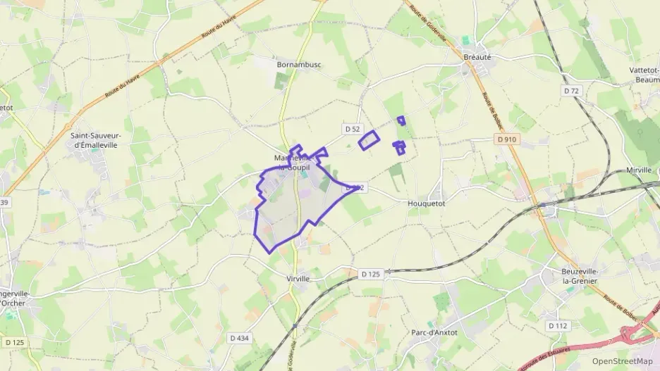 Maison 54 m² quatre pièces à vendre à Manneville-la-Goupil