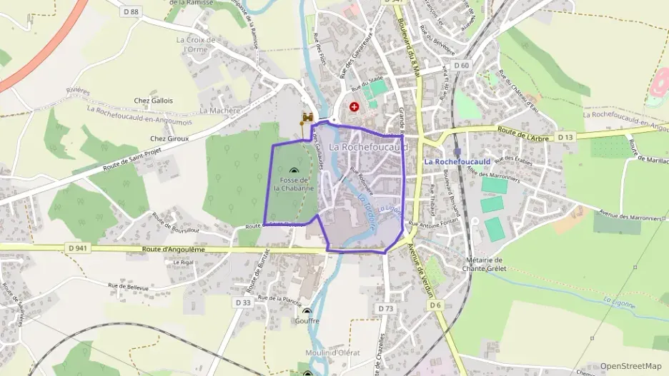 Maison 50 m² trois pièces à vendre à La Rochefoucauld-en-Angoumois