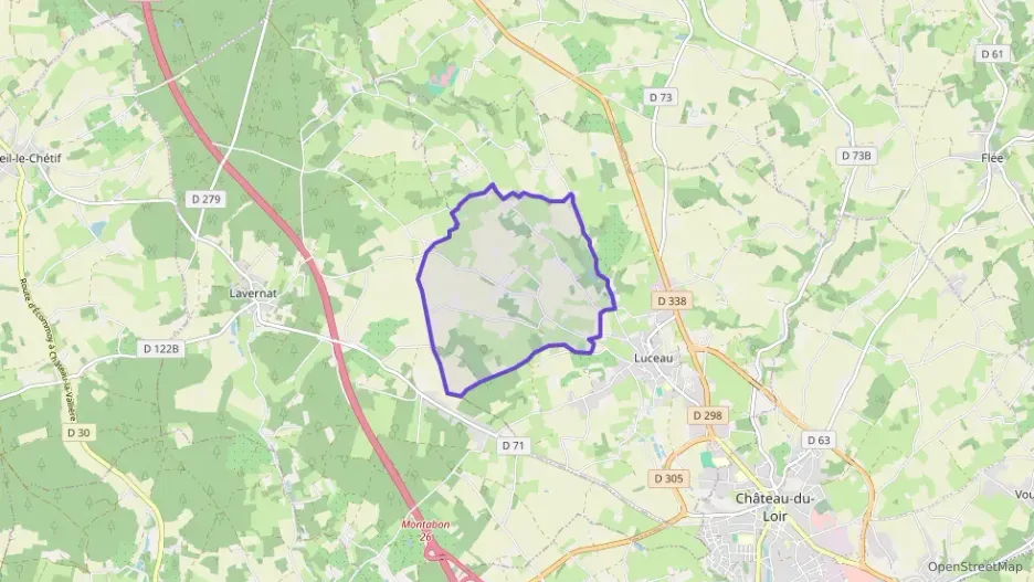 Maison 130 m² quatre pièces à vendre à Luceau Maison 130 m² quatre pièces à vendre à Luceau