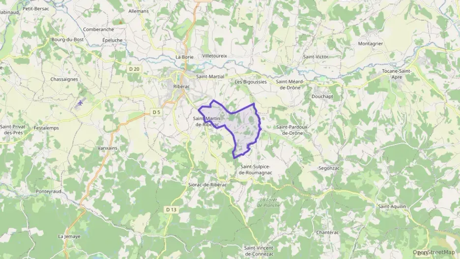 Maison 79 m² trois pièces à vendre à Saint-Martin-de-Ribérac