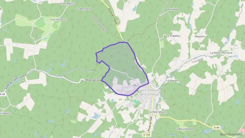Maison 98 m² trois pièces à vendre à Saint-Vincent-de-Connezac