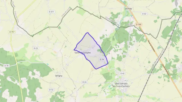 Maison 80 m² deux pieces à vendre à Saint-Christophe