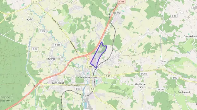 Maison 93 m² quatre pièces à vendre à La Rochefoucauld-en-Angoumois