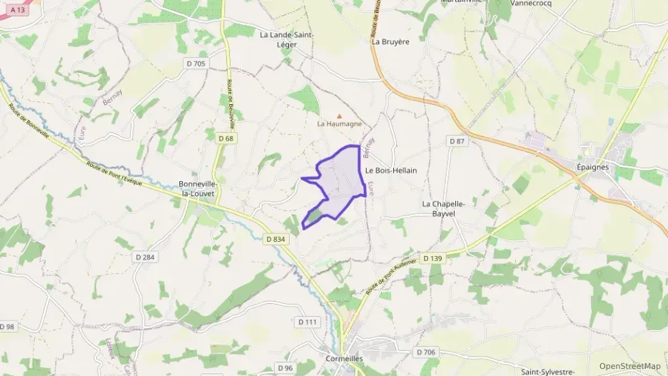 Maison 69 m² quatre pièces à vendre à Bonneville-la-Louvet Maison 69 m² quatre pièces à vendre à Bonneville-la-Louvet