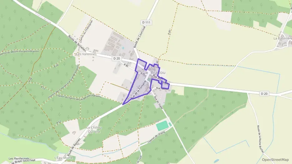 Maison 80 m² quatre pièces à vendre à Braslou