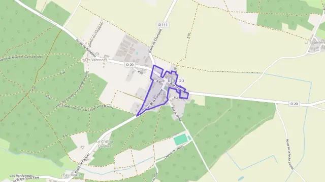 Maison 80 m² quatre pièces à vendre à Braslou