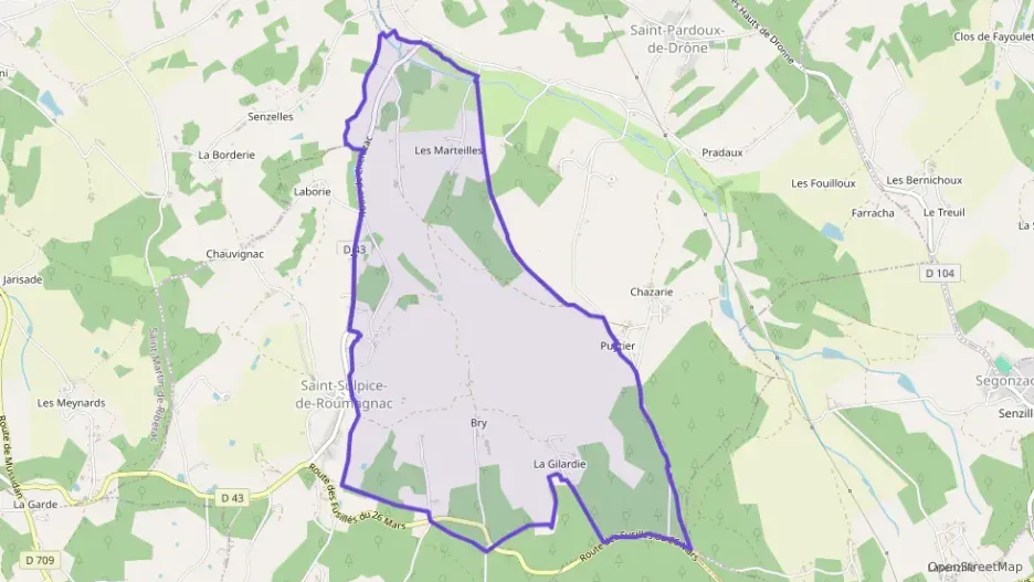 Maison 125 m² quatre pièces à vendre à Saint-Sulpice-de-Roumagnac