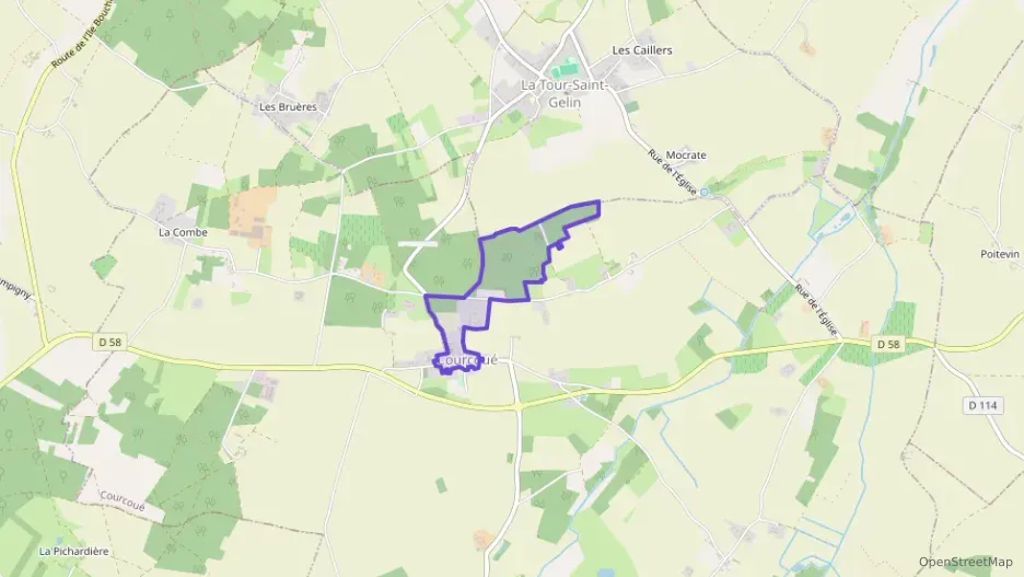 Maison 110 m² cinq pièces à vendre à Courcoué Maison 110 m² cinq pièces à vendre à Courcoué