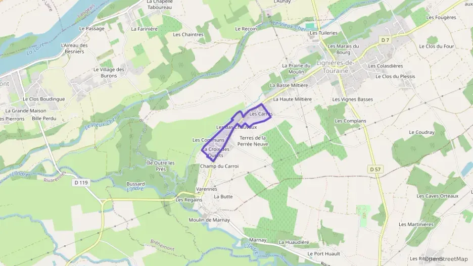 Maison 72 m² trois pièces à vendre à Lignières-de-Touraine Maison 72 m² trois pièces à vendre à Lignières-de-Touraine