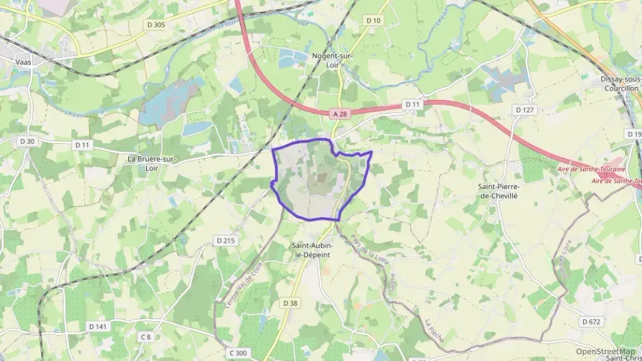 Maison 67 m² trois pièces à vendre à Nogent-sur-Loir
